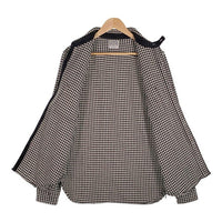 JOE McCOY ジョーマッコイ 8HOUR UNION WORK SHIRT 千鳥格子 ワークシャツ ホワイト ブラック 厚手 Size 17 福生店