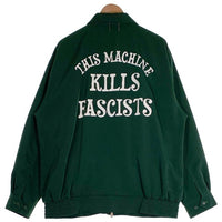EDWARD LOW エドワードロー THIS MACHINE JACKET ジップアップ ジャケット グリーン Size XL 福生店