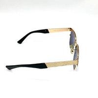 KENZO ケンゾー KZ3055K C02 155 ミラーサングラス フランス製 ブラック×ゴールド 瑞穂店