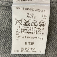 MUSE de Deuxieme Classe ミューズドゥドゥーズィエムクラス 15-080-500-4100-3-0 カシミヤ混 タートルネックセーター グレー size不明 瑞穂店