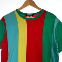 COMME des GARCONS HOMME DEUX コムデギャルソンオムドゥ 切替カットソー コットン Tシャツ マルチカラー DK-T003 AD2022 Size M 福生店