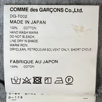 COMME des GARCONS HOMME DEUX コムデギャルソンオムドゥ DG-T002 AD2020 パッチワーク ポロシャツ グレー sizeL 瑞穂店
