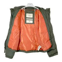 Abercrombie&Fitch アバクロンビー&フィッチ 肩ワッペン 中綿 ジャケット カーキ sizeXL 瑞穂店