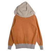 TOYS McCOY トイズマッコイ 5th AIR FORCE 2トーン 後付け スウェットパーカー オレンジ ホワイト Size L 福生店
