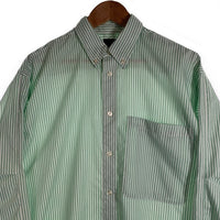 DAIWA PIER39 ダイワピアサーティナイン TECH BUTTON DOWN SHIRT L/S OXFORD テック ボタンダウンシャツ ロングスリーブ オックスフォード グリーン BE-86023 Size JP M 福生店