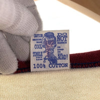 BOOTLEGGERS REUNION ブートレガーズリユニオン 七分丈 ラグランスリーブ フットボール Tシャツ ナチュラル Size L (42-44) 福生店