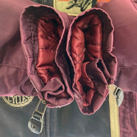 HARLEY DAVIDSON ハーレーダビッドソン 40320 レーシングジャケット ナイロンレザー切替 パープル ブラック sizeM 瑞穂店