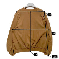 AMERI アメリ タック スウェットトレーナー テラコッタ sizeF 瑞穂店