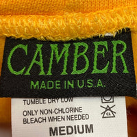 CAMBER キャンバー 裏起毛 プルオーバーパーカー イエロー sizeM 瑞穂店