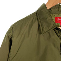 SUPREME シュプリーム 22AW Nylon Filled Shirts ナイロン キルティング シャツ 中綿 オリーブ Size M 福生店