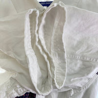 JUNYA WATANABE COMME des GARCONS MAN ジュンヤワタナベ コムデギャルソンマン WE-B007 AD2019 ペイズリー パッチワーク 半袖シャツ ホワイト sizeXS★襟お汚れ 瑞穂店