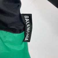 BALENCIAGA バレンシアガ 533912 ダウンジャケット グリーン×ブラック sizeXL 瑞穂店