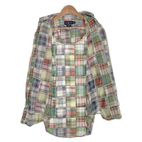 90's Ralph Lauren ラルフローレン BLAIRE マドラスチェック ボタンダウンシャツ マルチ 長袖 Size S 福生店