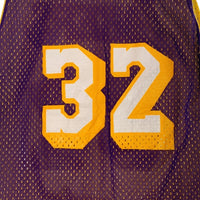 80's Sand-Knit NBA ロサンゼルス・レイカーズ マジックジョンソン 32 メッシュ ゲームシャツ パープル Size S 福生店