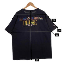 00's PULSE OF VEGAS ダブルサイド プリントTシャツ ブラック DELTA Size XL 福生店