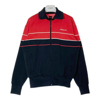 00's adidas アディダス 773324 ボーダー トラックジャケット レッド ブラック SizeL 瑞穂店