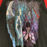 SUPREME シュプリーム 21AW The Crow ザ クロウ Raglan L/S Top ラグランスリーブ トップ レッド ブラック Size XL 福生店