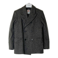 MARGARET HOWELL マーガレットハウエル FOX BROTHERS 579-210904 ダブル ウールジャケット ブラウン sizeS 瑞穂店