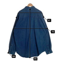 90's Levi`s リーバイス デニムシャツ インディゴ 60560-1317 フィリピン製 Size XL 福生店