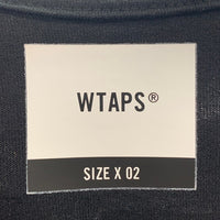 WTAPS ダブルタップス 20SS FLAMES TEE プリントTシャツ ブラック Size 02 福生店