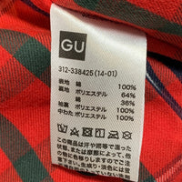 GU ジーユー UNDERCOVER アンダーカバー パデットツイルブルゾン ブルー SizeL 瑞穂店