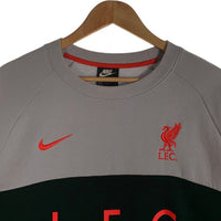 NIKE ナイキ リヴァプール クルーネックスウェットトレーナー グレー ホワイト CZ3424-012 Size L 福生店