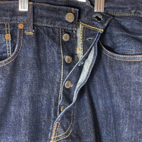 TCB JEANS ティーシービージーンズ 50's XX テーパードデニムパンツ セルビッジ インディゴ 紙パッチ Size 32 瑞穂店