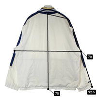 NIKE ナイキ 90's 銀タグ タイ製 テニスロゴ リブブルゾン ホワイト sizeL 瑞穂店