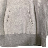 Champion チャンピオン CALIFORNIA リバースウィーブ プルオーバースウェットパーカー グレー ダメージ加工 C8-E13 Size L 福生店