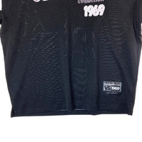 sean john ショーンジョン ロゴプリント ゲームシャツ ブラック sizeXL 瑞穂店