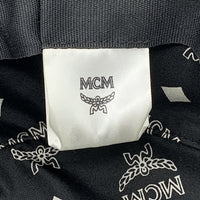 MCM エムシーエム PVCレザー ロゴプリント バケットハット ブラック MEH9S2K03BK001 福生店