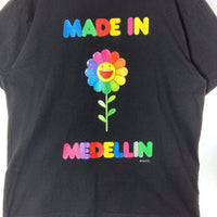 J Balvin ジェイバルビン TAKASHI MURAKAMI 村上隆 KAIKAI KIKI MADE IN MEDELLIN TEE Tシャツ ブラック sizeXL 瑞穂店