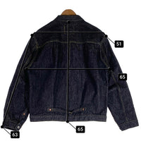 TCB JEANS ティーシービージーンズ デニムジャケット S40's 大戦モデル インディゴ Size 48 福生店