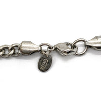 ブランド不明 シルバー925 チェーンネックレス SILVER GEO2 32.5g Size 55cm 福生店