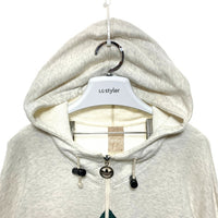 ADIDAS アディダス デサント製 ジップアップパーカー グレー sizeL 瑞穂店