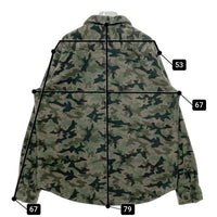 Columbia コロンビア フリースシャツジャケット 迷彩 カーキ sizeXL 瑞穂店