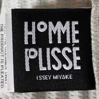 HOMME PLISSE ISSEY MIYAKE オムプリッセイッセイミヤケ HP38JK396 プリーツ ロングスリーブ Tシャツ ライトグレー size3 瑞穂店