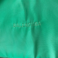 BALENCIAGA バレンシアガ 533912 ダウンジャケット グリーン×ブラック sizeXL 瑞穂店