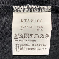 THE NORTH FACE ノースフェイス Bandana Square Logo Tee バンダナスクエアロゴ Tシャツ ブラック NT32108 Size L 福生店