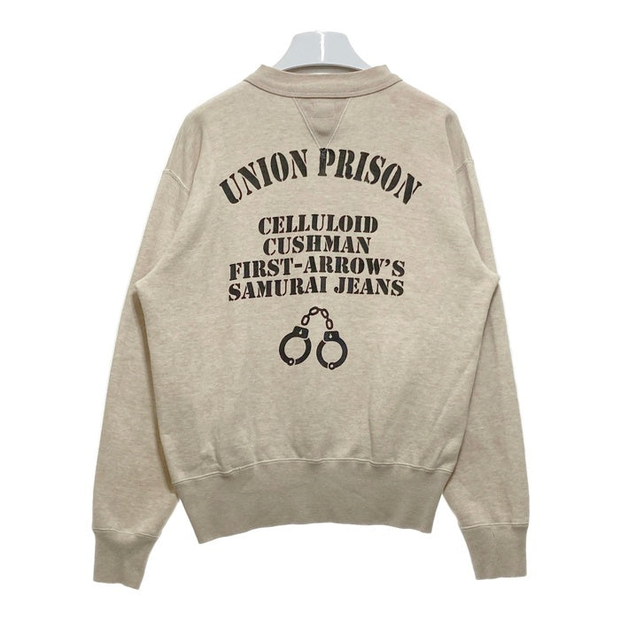 Cushman クッシュマン 両V スウェットトレーナー ベージュ Size