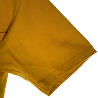 Dagda Leathers ダグダレザーズ プリント ポケットTシャツ 袖刺繡 マスタード 旧マッコイ 滝沢氏 2 Size M 福生店