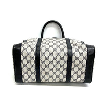 GUCCI グッチ OLD ミニボストンバッグ スプリーム GG柄 ヴィンテージ ネイビー 瑞穂店