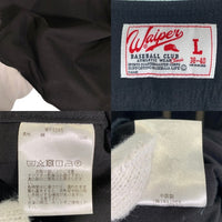 WAIPER.inc ワイパー BASEBALL SHIRT ベースボールシャツ ブラック WP1045 Size L 福生店