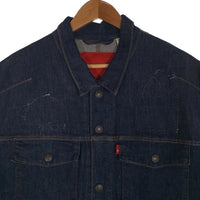 Levi's リーバイス LEJ デニムトラッカージャケット インディゴ 袖カットオフ スナップボタン Size XL 福生店