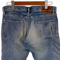 HYSTERIC GLAMOUR ヒステリックグラマー USED加工 スタッズ スキニー デニムパンツ ライトブルー 0204AP06 Size 32 福生店