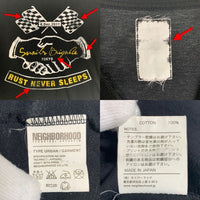 NEIGHBORHOOD ネイバーフッド SNAILSBLIGADE 2011 横浜 ホットロッドショー 半袖 Tシャツ ブラック Size L 福生店