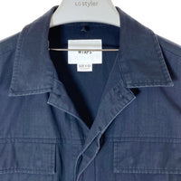 WTAPS ダブルタップス 211WVDT-SHM04 リップストップ ミリタリーシャツ ネイビー size3 瑞穂店