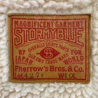 STORMY BLUE ストーミーブルー ナイロンツイル ランチジャケット 427B ベージュ size40 瑞穂店