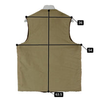 The REAL McCOY'S リアルマッコイズ イレギュラースタンプ 内タグ欠損 DEMOTEX-ED デッキベスト オリーブ size42 瑞穂店