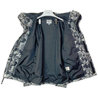 A BATHING APE アベイシングエイプ STUSSY ステューシー スカル サル カモフラ スノーボードジャケット グレー sizeM 瑞穂店